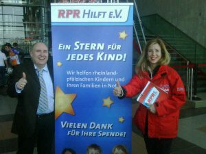 Spendenübergabe RPR1 Charity