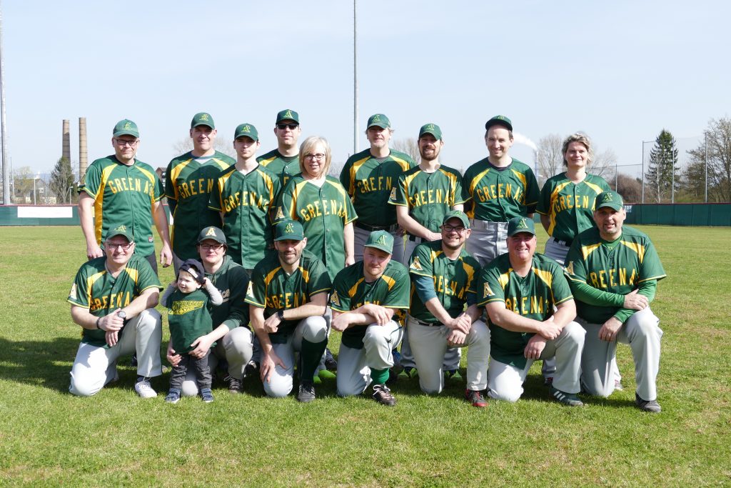 Teamfoto Green A's 2018